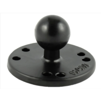 RAM 2.5" Round Base with the AMPs Hole Pattern and 1" Ball