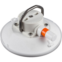152mm SeaSucker White Vacuum Mount with Stainless Steel D-Ring