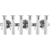 6-Rod Holder with Three 152mm SeaSucker Vacuum Mounts