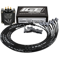Pro 100 9mm Leads & 4200 Coil Kit; DIY V8 Universal, HEI, 90 Deg Boots