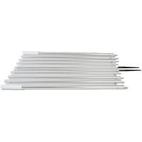 Lee's 16 ft Outrigger Poles Extra Strong Bright Silver Finish Mk II