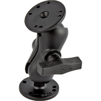 RAM Universal 1.5" Double Ball Mount with Two Round Plates
