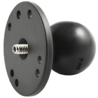 RAM 2.5" Round Base (AMPs Hole Pattern), 1.5" Ball 