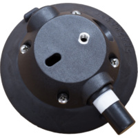 114mm SeaSucker Black Vacuum Mount with Low Profile Housing