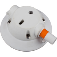 114mm SeaSucker White Vacuum Mount with Low Profile Housing