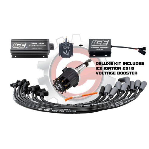 7 Amp 1 STEP Boost Control Deluxe Kit - Ford Windsor 289 to 302,  Carby, N.A.
