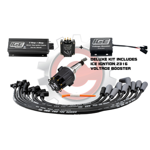 7 Amp 1 STEP Deluxe Ignition Kit - Ford Windsor 289 to 302, Carby, N.A.