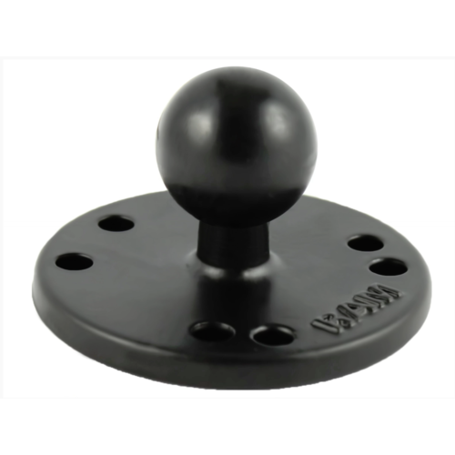 RAM 2.5" Round Base with the AMPs Hole Pattern and 1" Ball